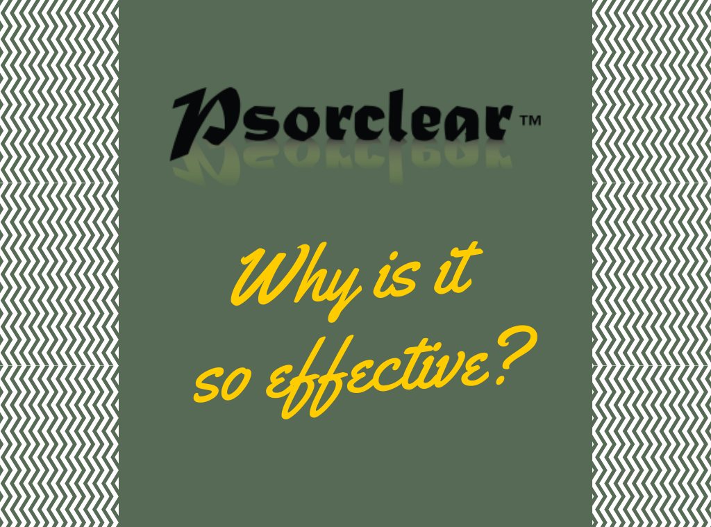 Psorclear Why is it so effective?
